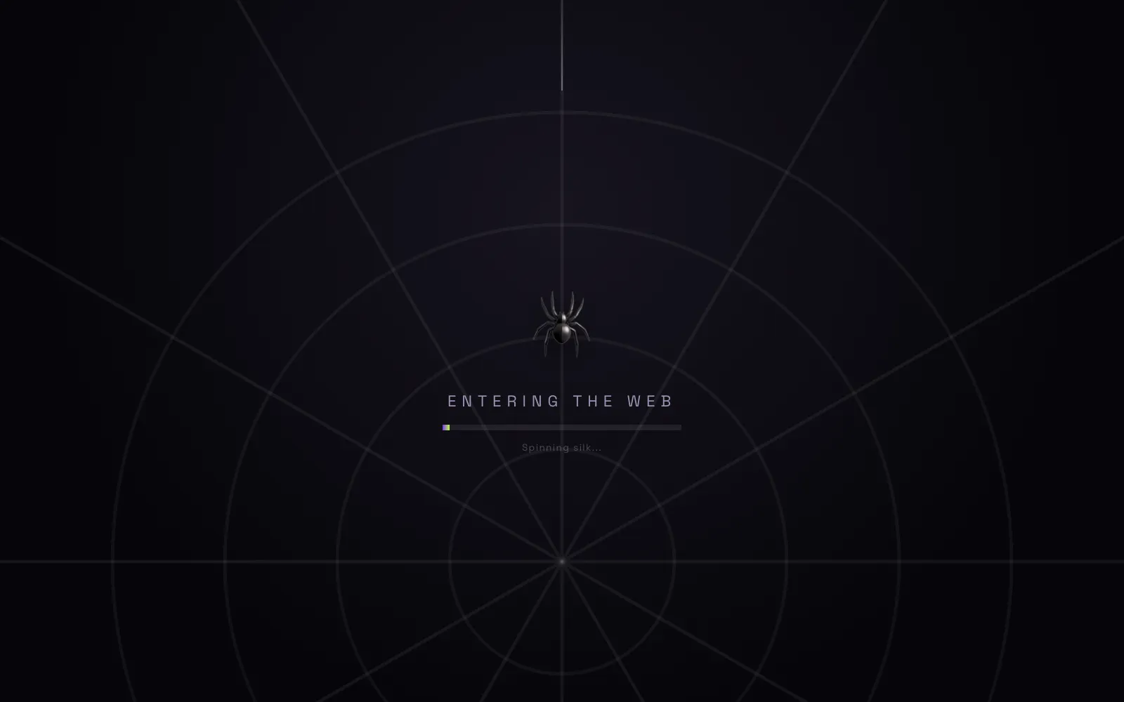 Spiders in Verse homepage